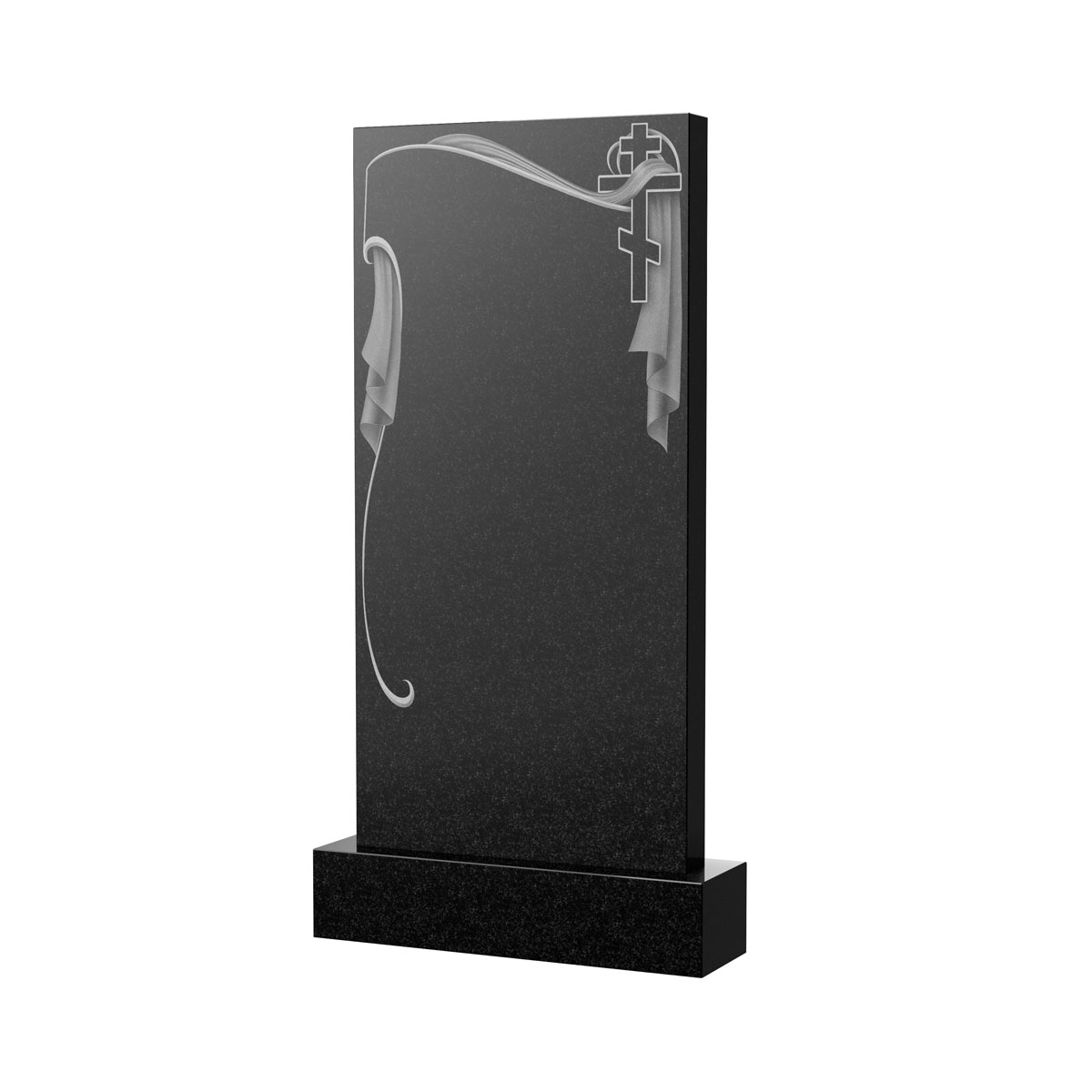 Художественное оформление памятника в Иваново | Художественное оформление на гранитную стелу, рисунок ВХО-051