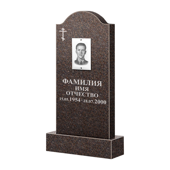 Памятники из цветного гранита в Иваново | Памятник из гранита Карел Brown ФГЦ-012