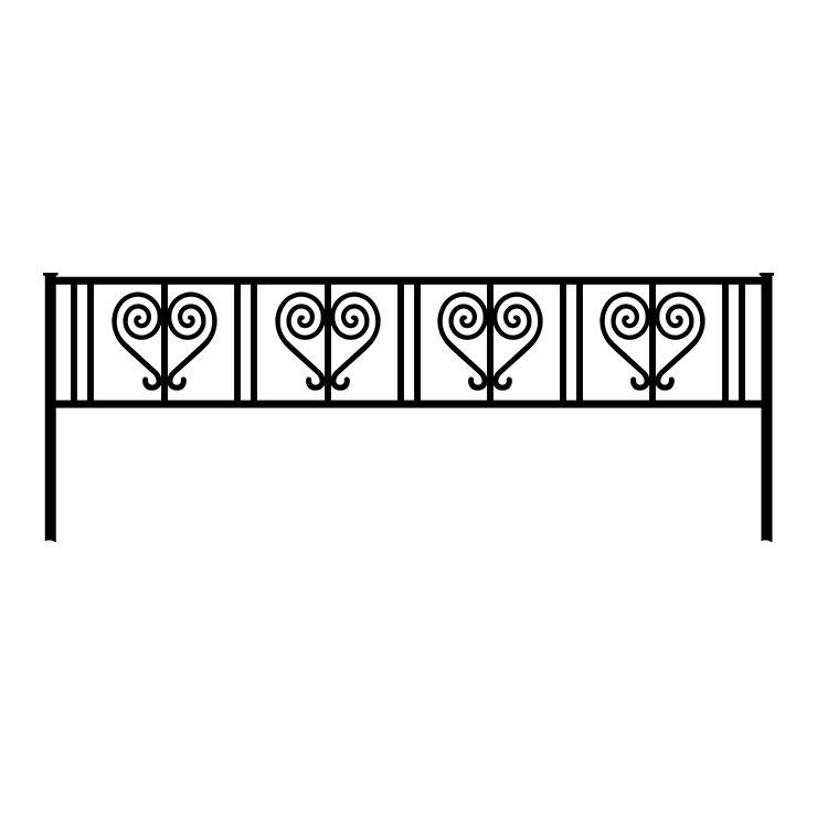 Кованые изделия в Иваново | Кованая оградка ОГ.005