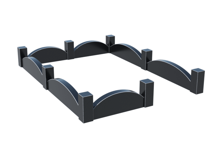 Цоколи на могилу в Иваново | Цоколь на могилу №0001