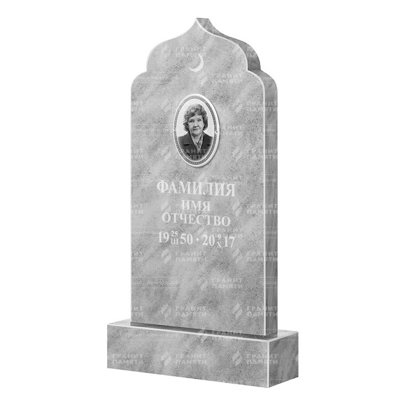 Бюджетные памятники в Иваново | Мраморный памятник ФМ-037