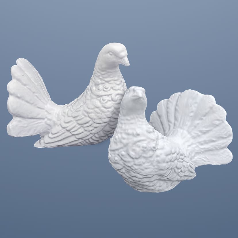 Скульптуры из искусственного мрамора в Иваново | Голубь пара