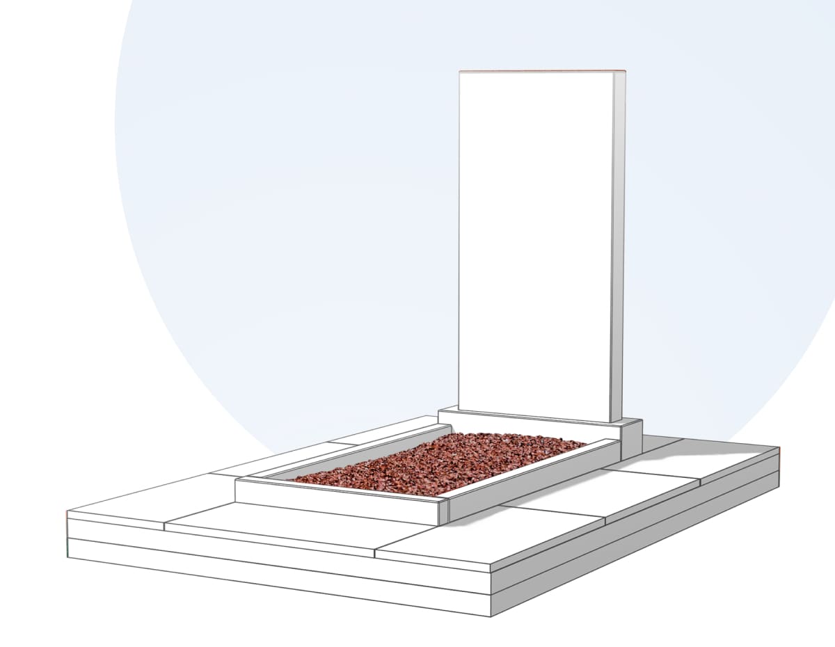 Засыпка цветника камушками в Иваново