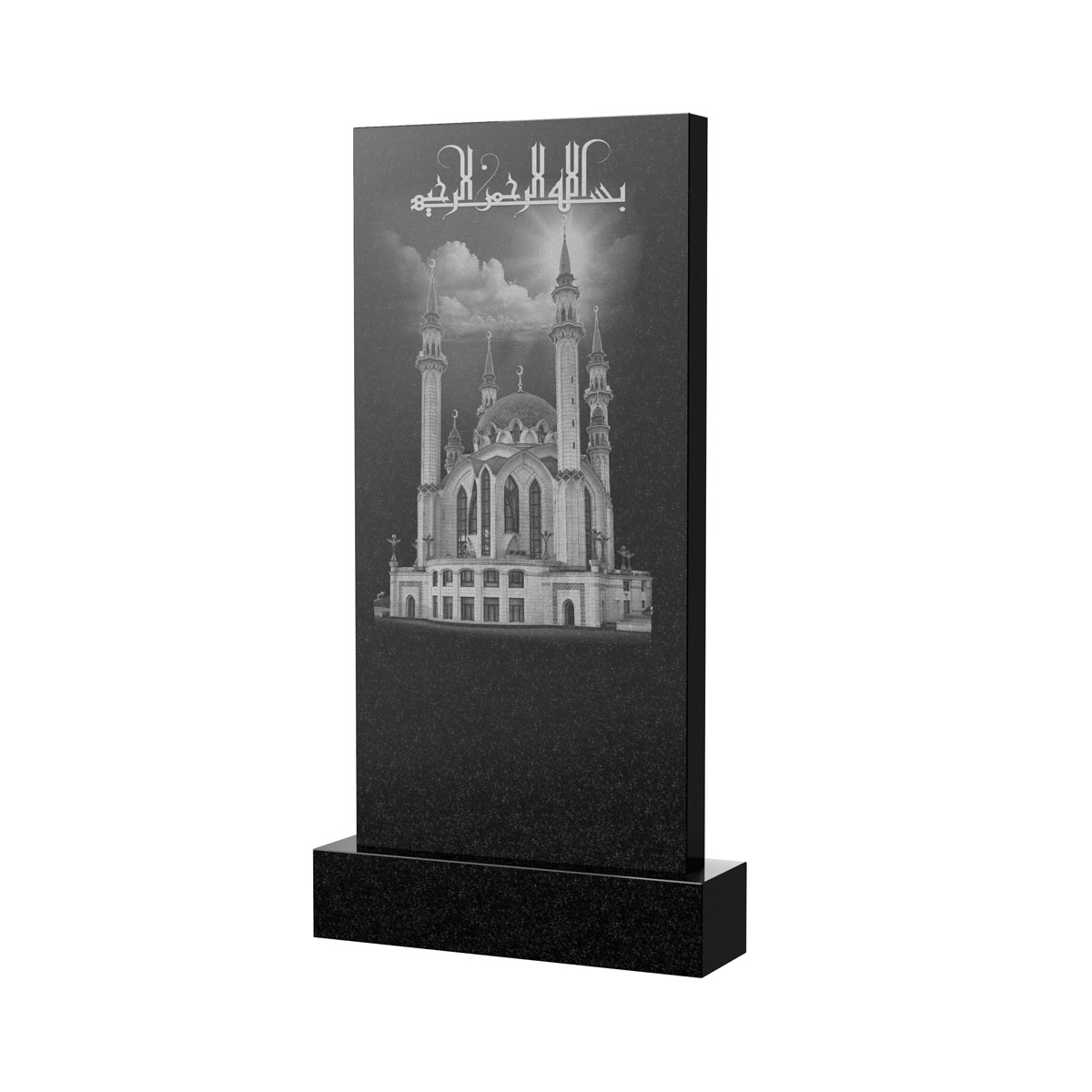 Художественное оформление памятника в Иваново | Художественное оформление на гранитную стелу, рисунок ВХО-047