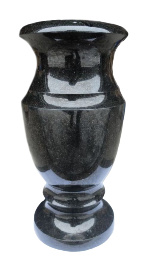 Вазы из камня в Иваново | Ваза гранитная «Габбро 40»