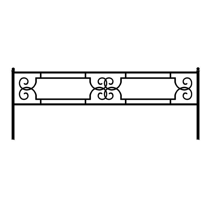 Кованые изделия в Иваново | Кованая оградка ОГ.004