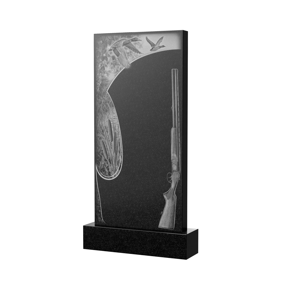 Художественное оформление памятника в Иваново | Художественное оформление на гранитную стелу, рисунок ВХО-052