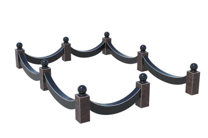 Цоколи на могилу в Иваново | Цоколь на могилу №0026