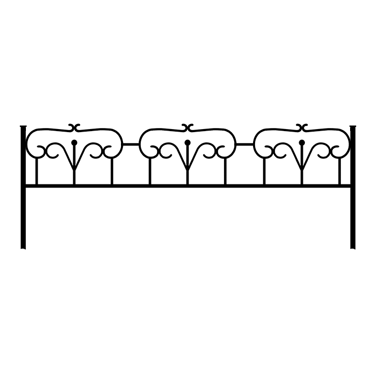Металлические оградки, столы, скамейки в Иваново | Оградка №2