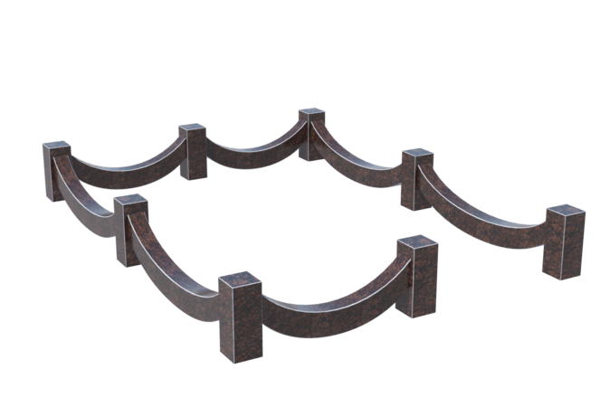 Цоколи на могилу в Иваново | Цоколь на могилу №0025