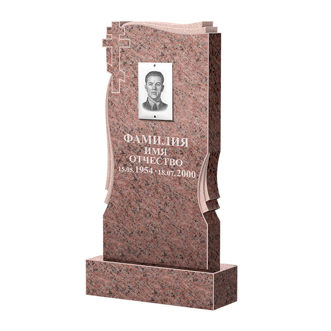 Гранитные памятники в Иваново | Памятник из гранита Розалия Pink ФГЦ-185