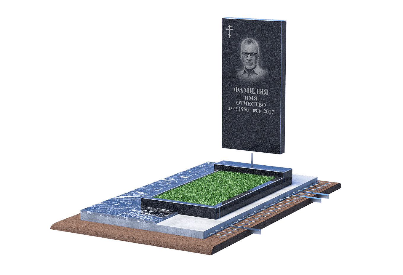 Установка памятника в Иваново