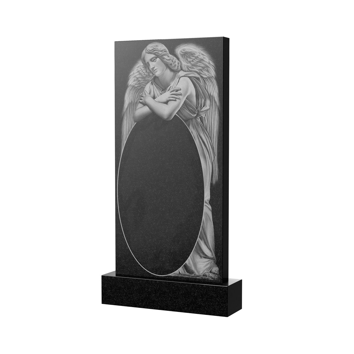 Художественное оформление памятника в Иваново | Художественное оформление на гранитную стелу, рисунок ВХО-016