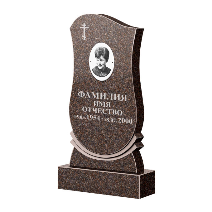 Гранитные памятники в Иваново | Памятник из гранита Карел Brown ФГЦ-056