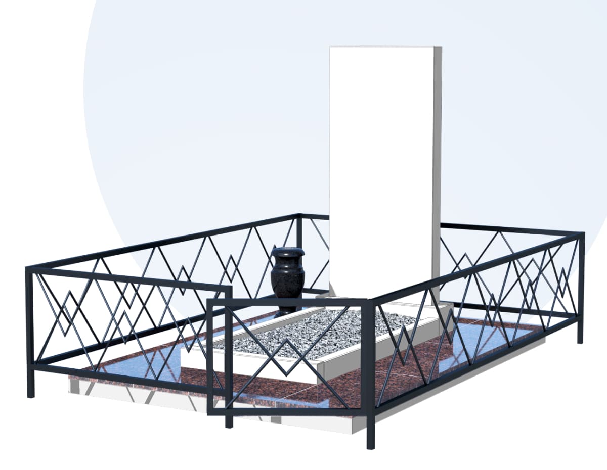Благоустройство захоронения в Иваново