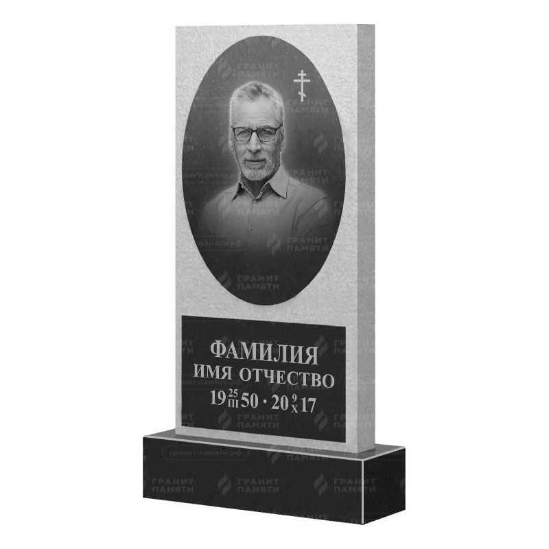 Памятники из гранита вертикальные в Иваново | Гранитный памятник ФГ-166