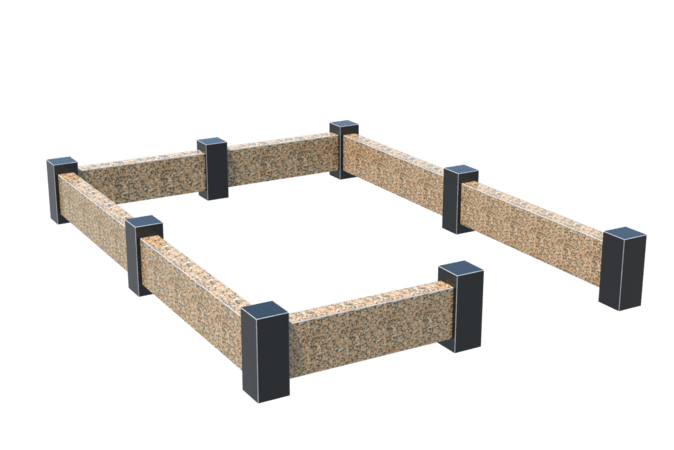 Цоколи на могилу в Иваново | Цоколь на могилу №0037