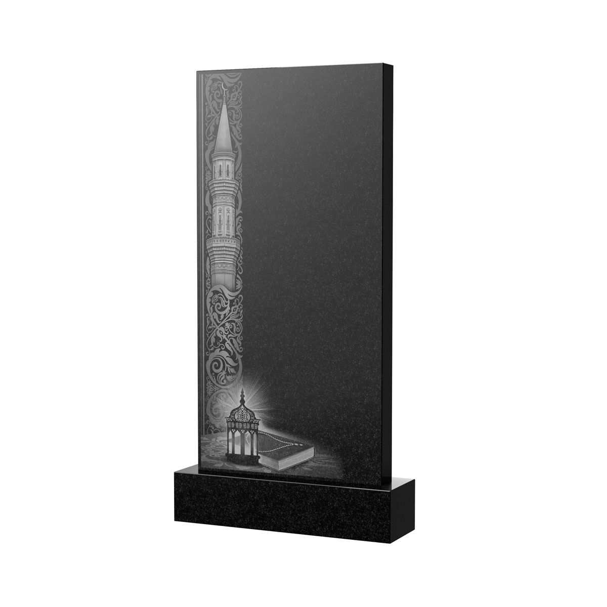 Художественное оформление памятника в Иваново | Художественное оформление на гранитную стелу, рисунок ВХО-038