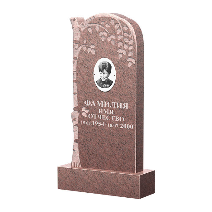 Гранитные памятники в Иваново | Памятник из гранита Розалия Pink ФГЦ-091