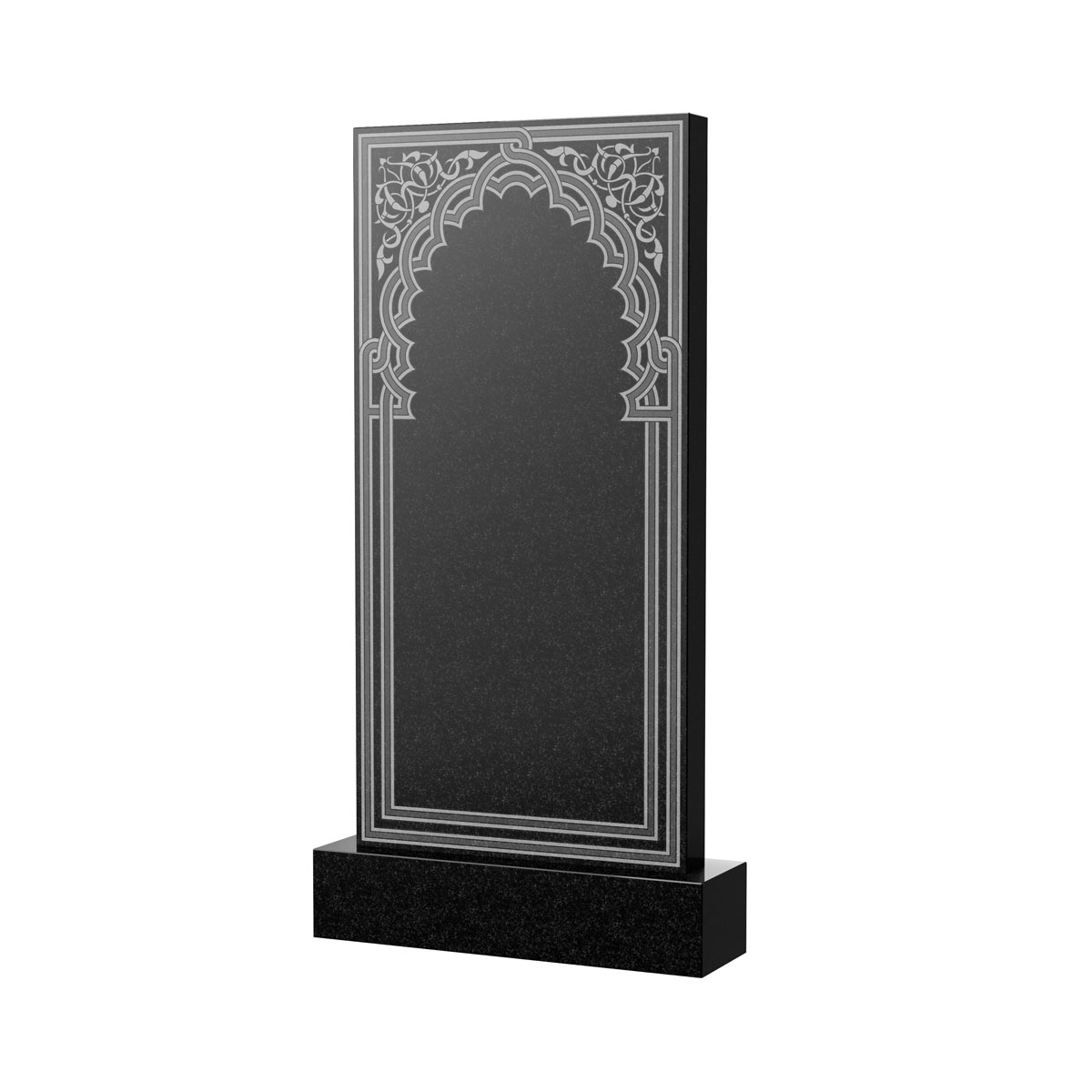 Художественное оформление памятника в Иваново | Художественное оформление на гранитную стелу, рисунок ВХО-045