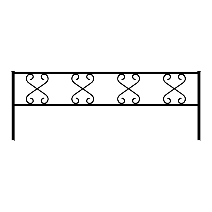 Металлические оградки, столы, скамейки в Иваново | Оградка №1
