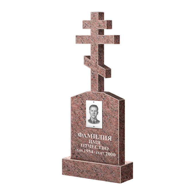 Гранитные памятники в Иваново | Памятник из гранита Розалия Pink ФГЦ-099