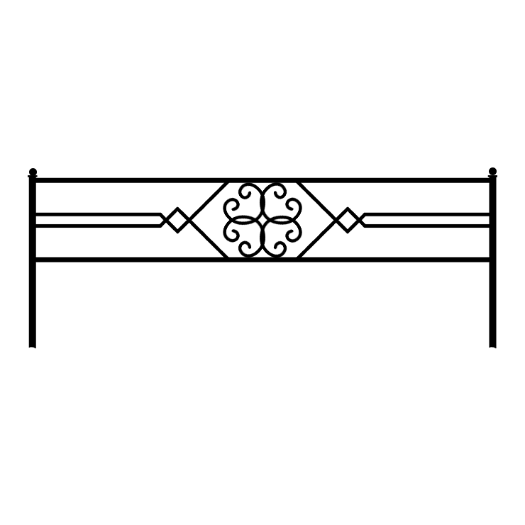 Кованые изделия в Иваново | Кованая оградка ОГ.003